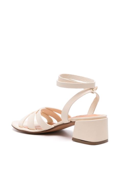 Sandali Dionysia 50mm in bianco di Ancient Greek Sandals - donna ANCIENT GREEK SANDALS | DIONYSIABLOCKHEELOFFWHT